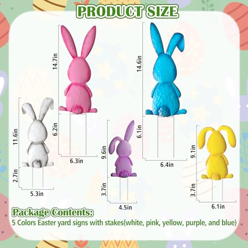 Outdoor Easter Yards Signs Decorations (Easter)
