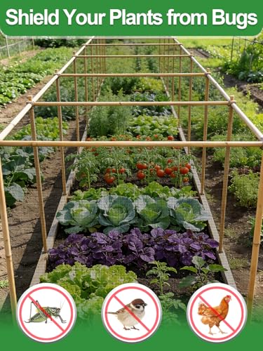 10x33ft PP Nanocomposite Garden Netting (10 x 33 ft)