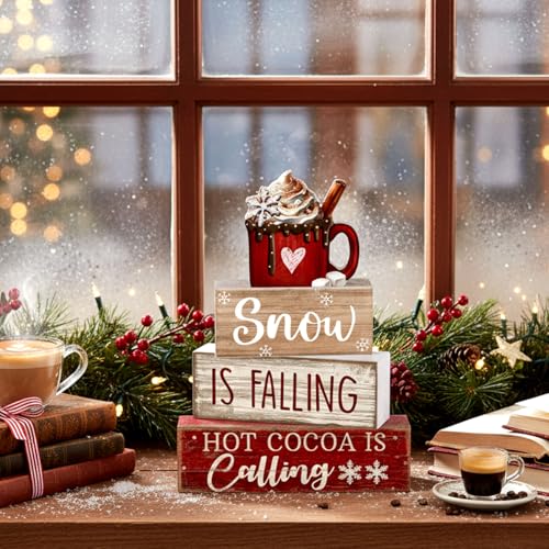 4 Pcs Christmas Table Decor (Chocolate)