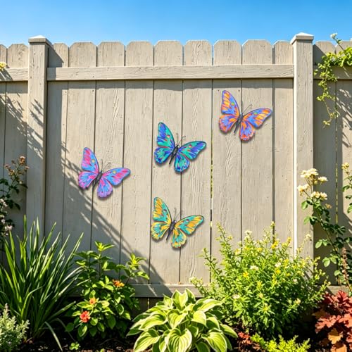 Metal Butterfly Wall Decor (Butterfly-G)