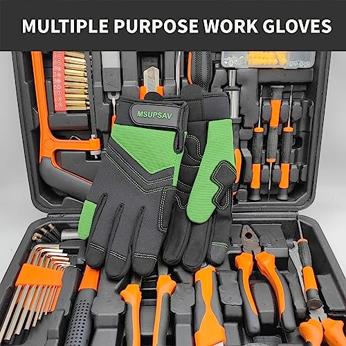 Utility Work Gloves Women (1 Pair Per Pack-green Work Gloves / Small)