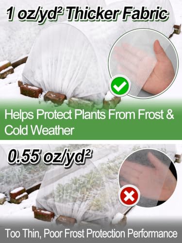 10 x 20 ft Plant Covers Freeze Protection (10 x 20 ft)