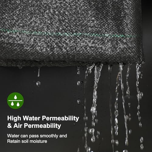 5 oz Heavy Duty Weed Barrier Landscape Fabric (5oz - 6ft x 250ft)