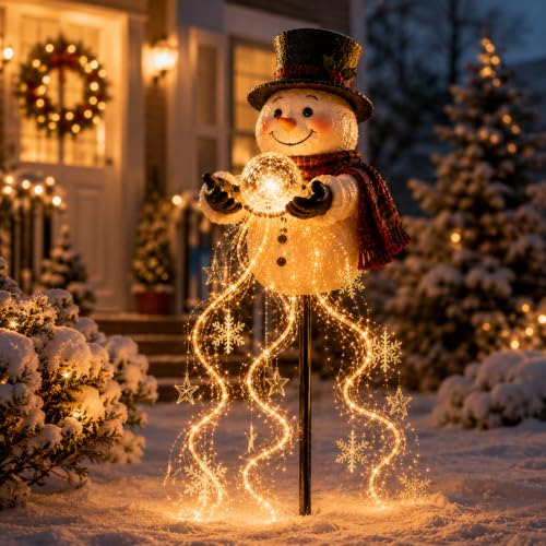 Snowman Magic Fountain (Style 3)