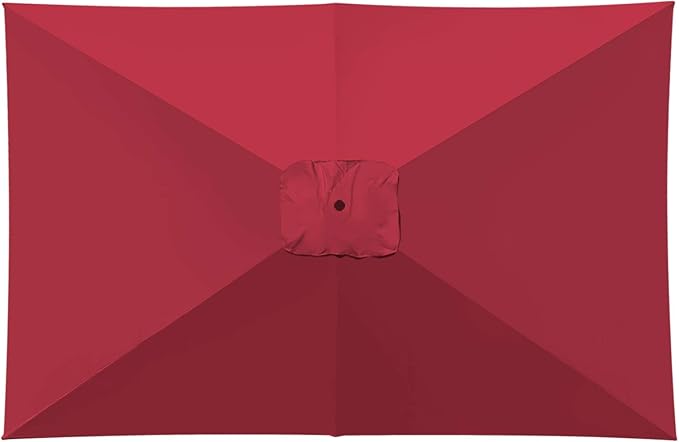 BenefitUSA Top Cover Replacement Umbrella Canopy for 10ft x 6.5 ft 6 ribs Patio Umbrella Outdoor Market (Canopy Only)