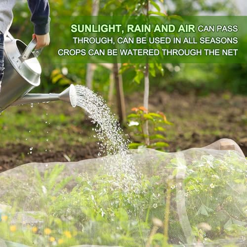 4 x 50 ft Garden Netting Row Cover (4ft x 50ft)