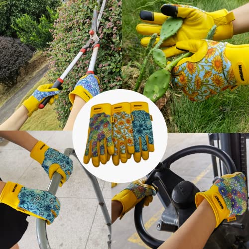 Thorn Proof Gardening Gloves (1 Pair Per Pack-daisy / Large)