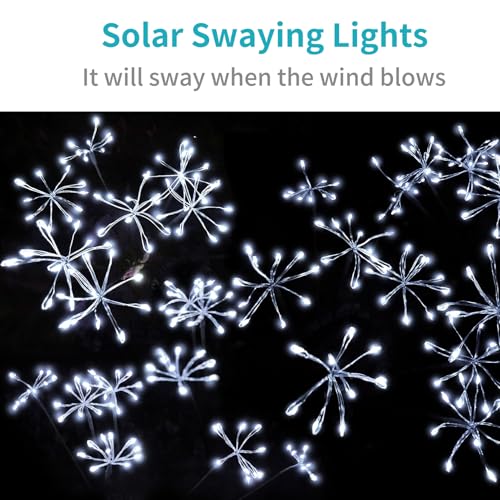 Solar Garden Lights (Cool White / 2 Pack)