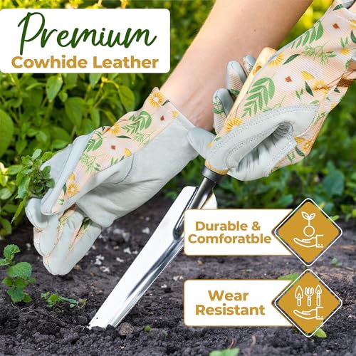Gardening Gloves for Women (White / Small (Pack of 1))