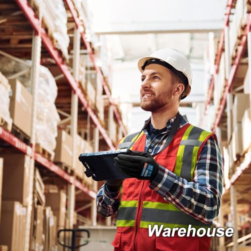 Safety Work Gloves (Black (Touch Screen) / Large)