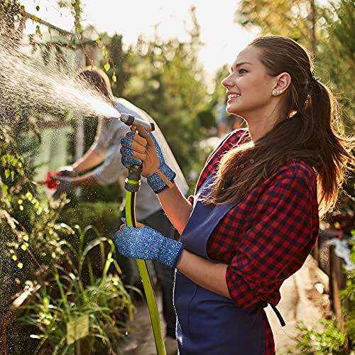 Gardening Gloves for Women (D-blue)