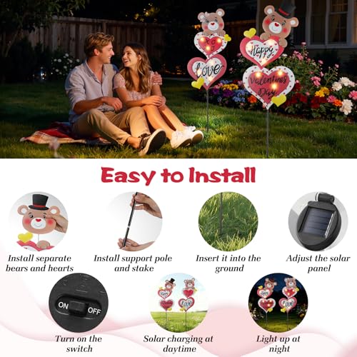 Valentine's Day Decorations Outdoor (Pink)