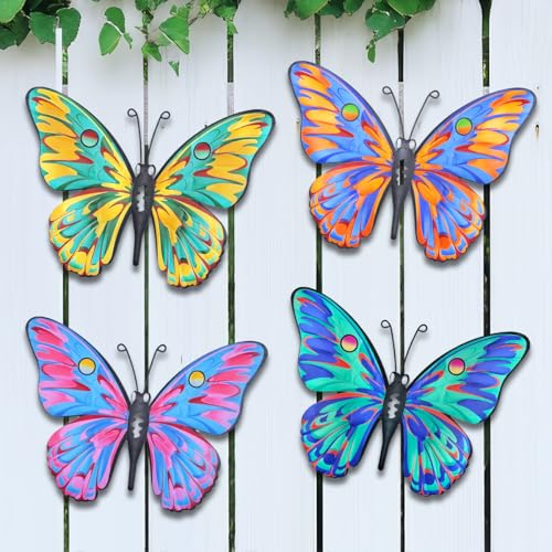 Metal Butterfly Wall Decor (Butterfly-G)