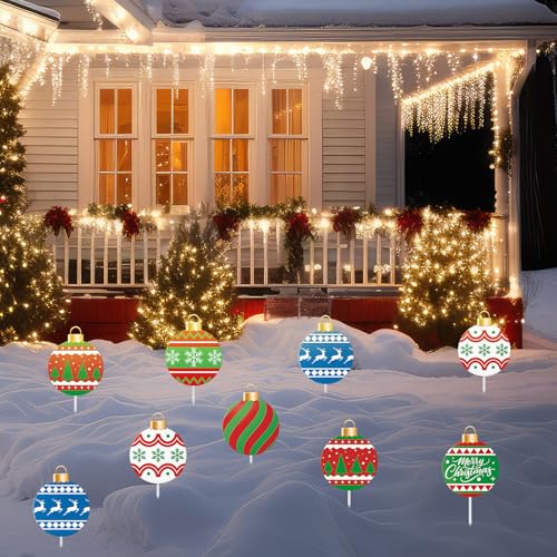 Christmas Garden Stakes (Christmas)