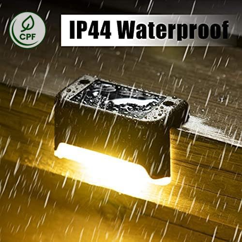 Solar Deck Lights Outdoor 20 Pack (20 / Warm White)