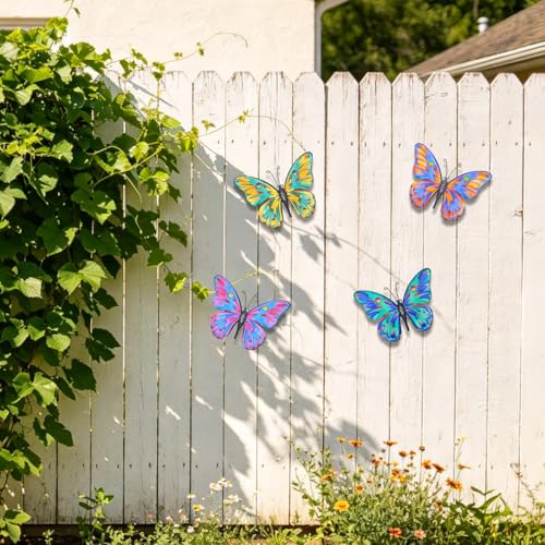 Metal Butterfly Wall Decor (Butterfly-G)