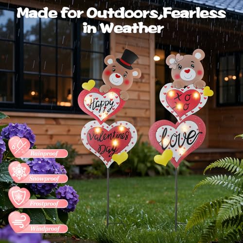 Valentine's Day Decorations Outdoor (Pink)