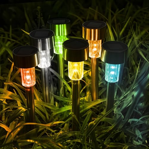 Outdoor Waterproof Multicolor Solar Garden Lights (Multicolor / 20 pack)