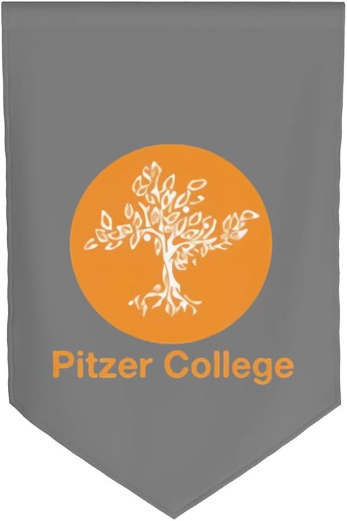 Pitzer College Garden Flag 12.5 * 18in For Outdoor Indoor Yard Decoration Banners