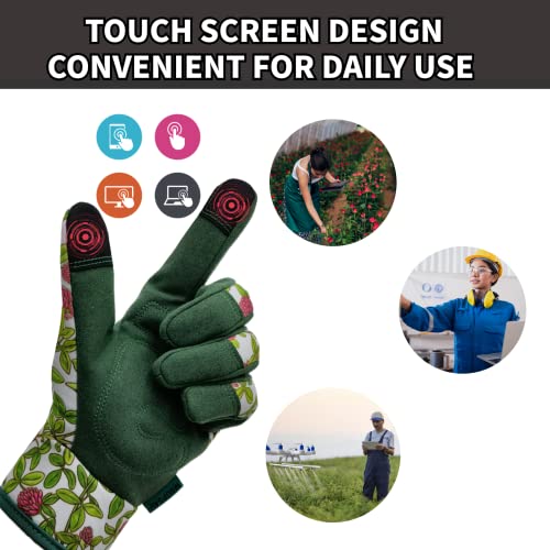 Breathable Garden Glove (1 Pair Per Pack-green / Large)