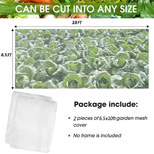 2 Pcs Mosquito Netting (6.5 x 10 Ft x 2 pcs)