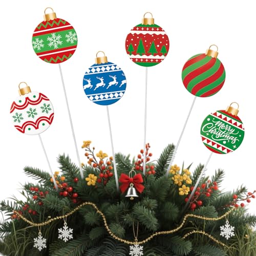 Christmas Garden Stakes (Christmas)