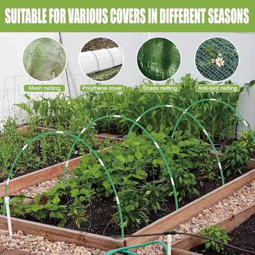 60PCS Garden Hoops for Raised Beds (60PCS)