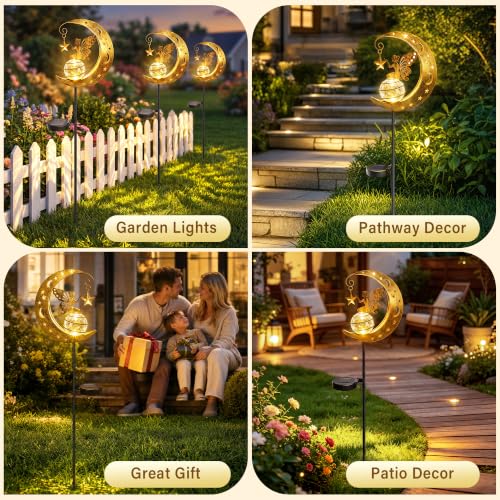 Garden Solar Lights Outdoor Decor