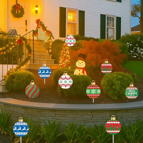 Christmas Garden Stakes (Christmas)