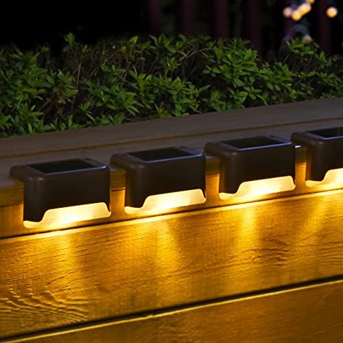 Solar Deck Lights Outdoor 20 Pack (20 / Warm White)