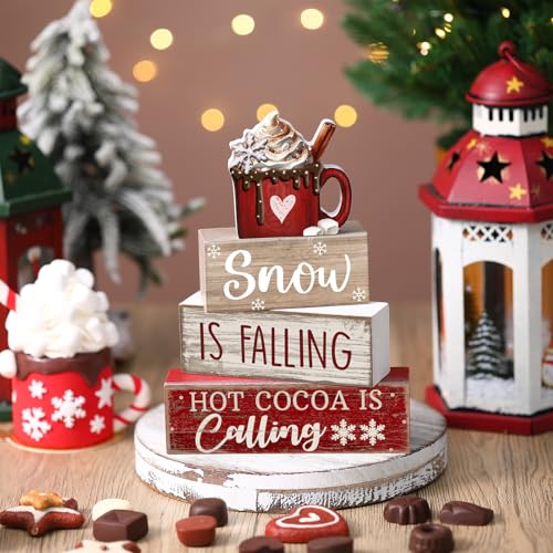 4 Pcs Christmas Table Decor (Chocolate)