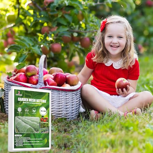 4 x 50 ft Garden Netting Row Cover (4ft x 50ft)