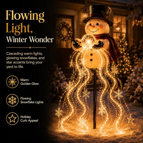 Snowman Magic Fountain (Style 3)
