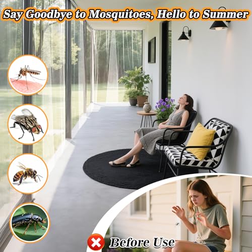 2Pcs 33x10ft Mesh Mosquito Net (White / 13x10ft)