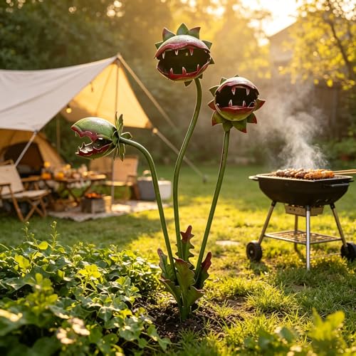 Venus Flytrap Carnivorous Plant Garden Stake