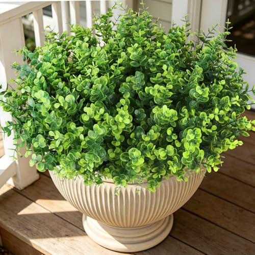 Artificial Greenery Eucalyptus Boxwood (Eucalyptus / 12PCS)
