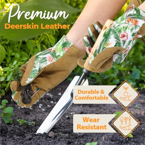 Gardening Gloves for Women (Cocoa / Small (Pack of 1))