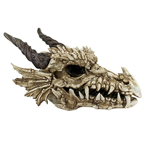 Stoker's Moors Dragon Skull Gothic Garden Statue (Moors Dragon)