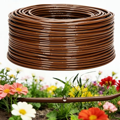 1 4" Drip Irrigation Tubing with 6" Emitter Spacing (650FT)