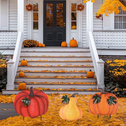 Outdoor Fall Decorations for Home (Yellow)