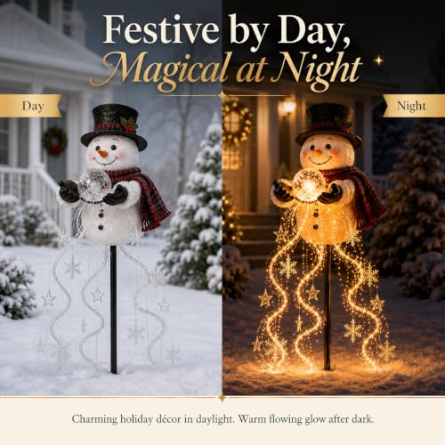 Snowman Magic Fountain (Style 3)