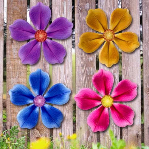 Flowers Outdoor Wall Decor (Flowers-A)