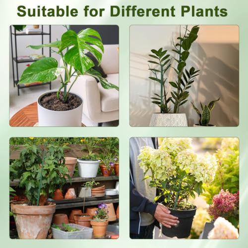 10 Pack Stackable Plant Support Stakes (39.5" - 10 Pack / Green)