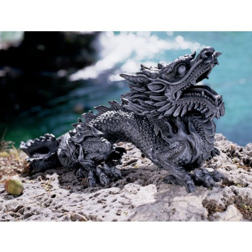 Benevolent Dragon Asian Garden Statue (Asian Dragon)