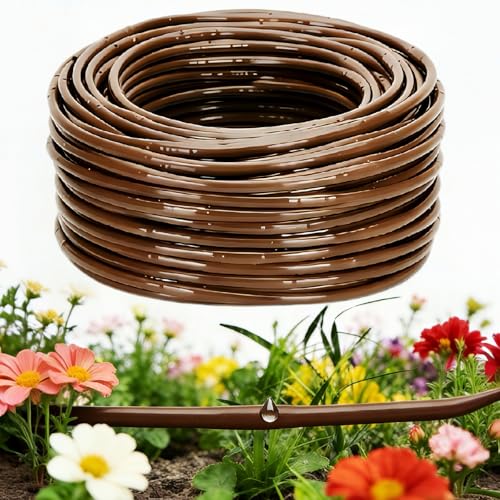 1 4" Drip Irrigation Tubing with 6" Emitter Spacing (250FT)