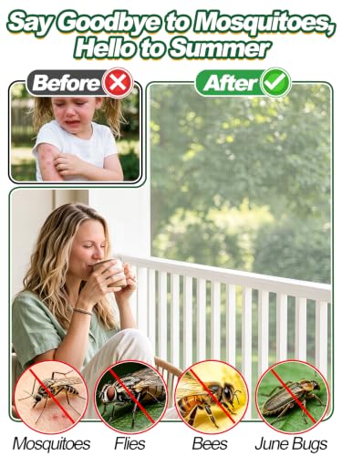 10x33ft Strong PP Nanocomposite Mosquito Net Garden Netting (White / 10x33 FT)