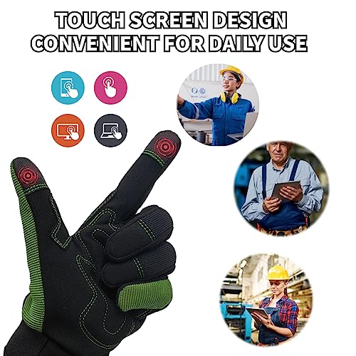 Utility Work Gloves Women (1 Pair Per Pack-green Work Gloves / Small)