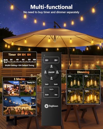 175FT Solar String Lights Outdoor (175FT(56 Sockets))