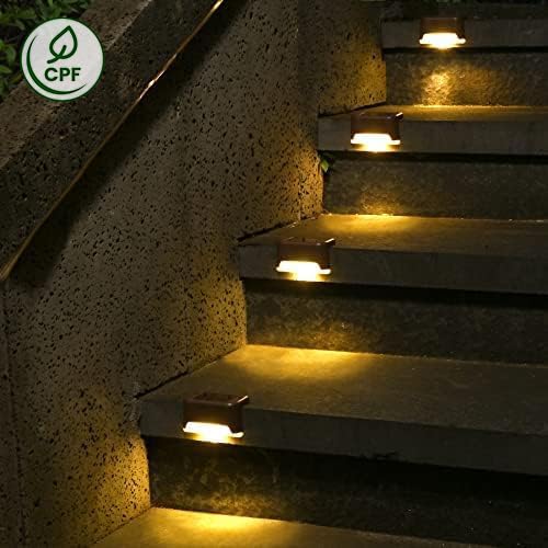 Solar Deck Lights Outdoor 20 Pack (20 / Warm White)