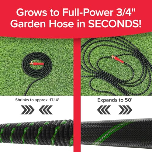 Ballistic Double UV 50 FT Expandable Garden Hose (50 FT)